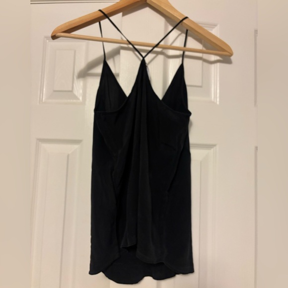 Rory Beca Silk black small tank top - Picture 3 of 3